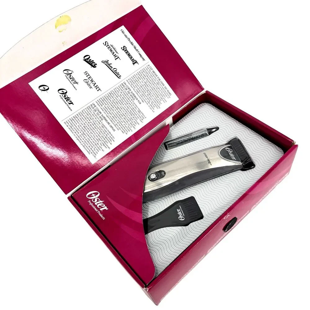 Oster Professional Star-Teq Detachable Blade Clipper DUAL Speed #76066-010 NIB